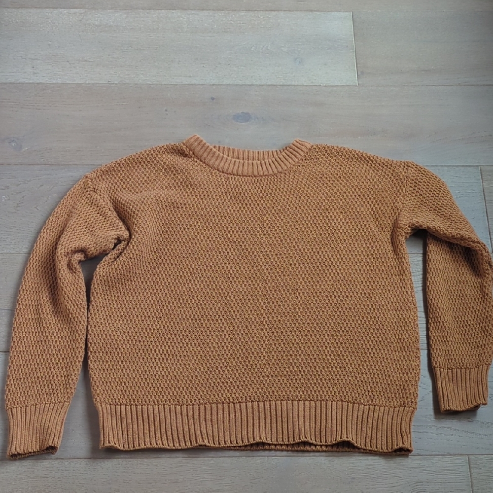 Pact Camel 100% Organic Cotton Sweater